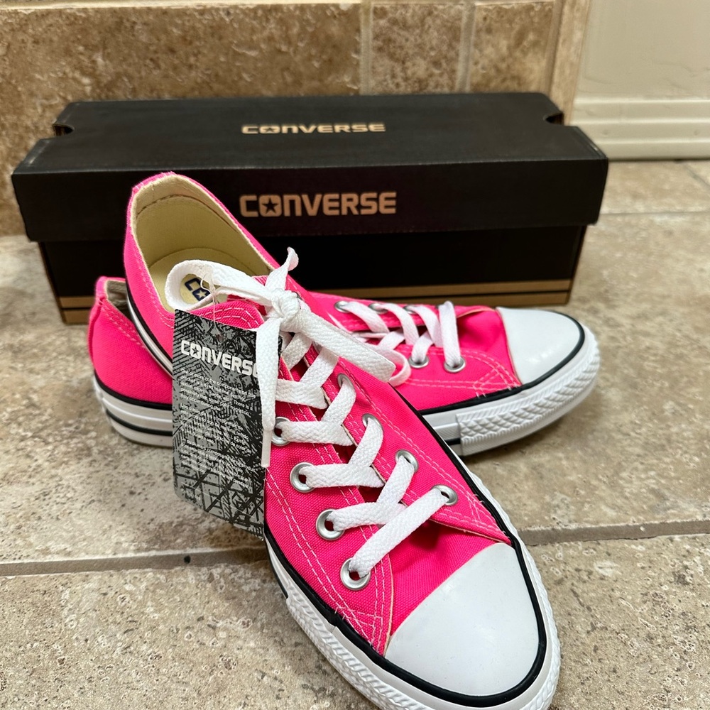 Converse Hot Pink Classic Tennis Shoes